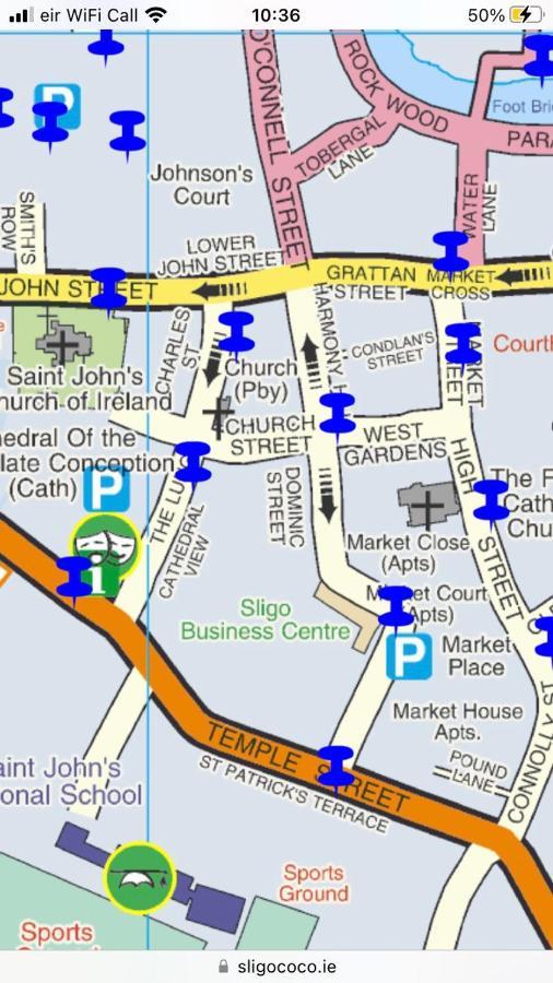הוילה Central Sligo Townhouse מראה חיצוני תמונה
